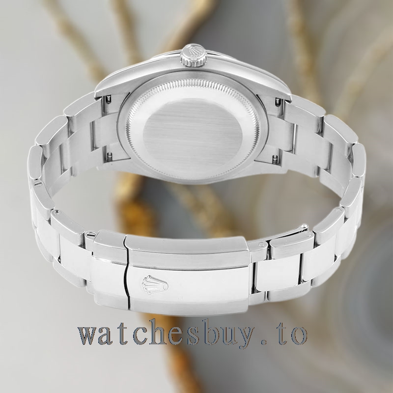 Rolex Datejust 126234SSO Men's Silver-tone Oysterlock 36mm - Image 4