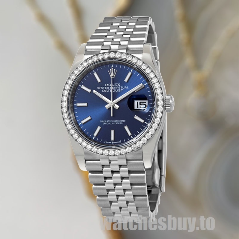 Rolex Datejust 36mm Ladies m126284rbr-0009 Jubilee Bracelet - Image 2