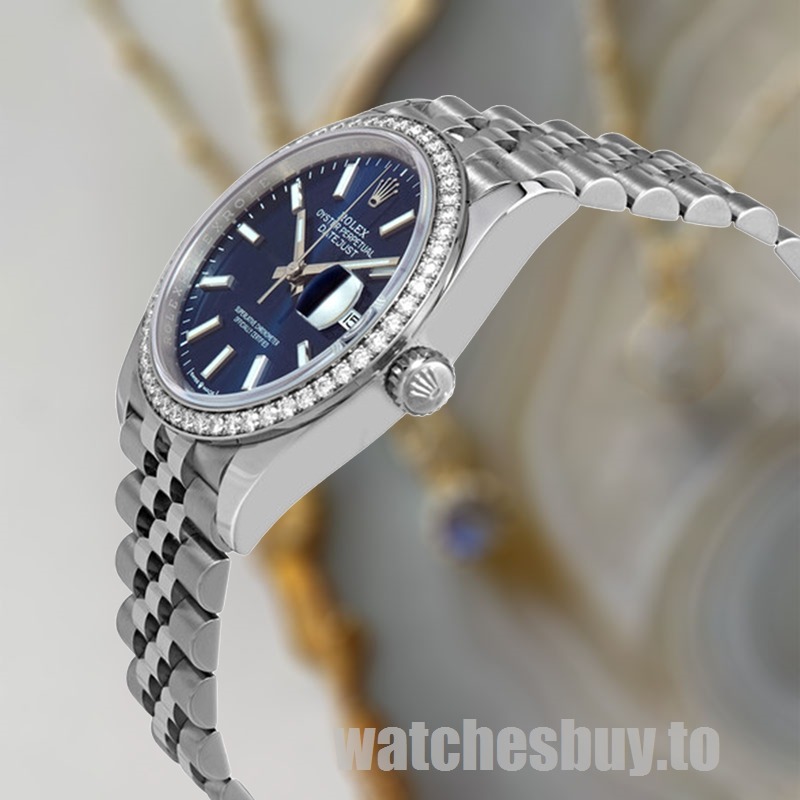 Rolex Datejust 36mm Ladies m126284rbr-0009 Jubilee Bracelet - Image 3