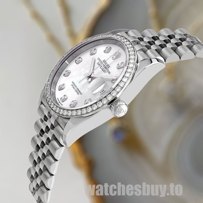 Rolex Datejust m126284rbr-0011 Ladies 36mm Mother of Pearl Dial - Image 3