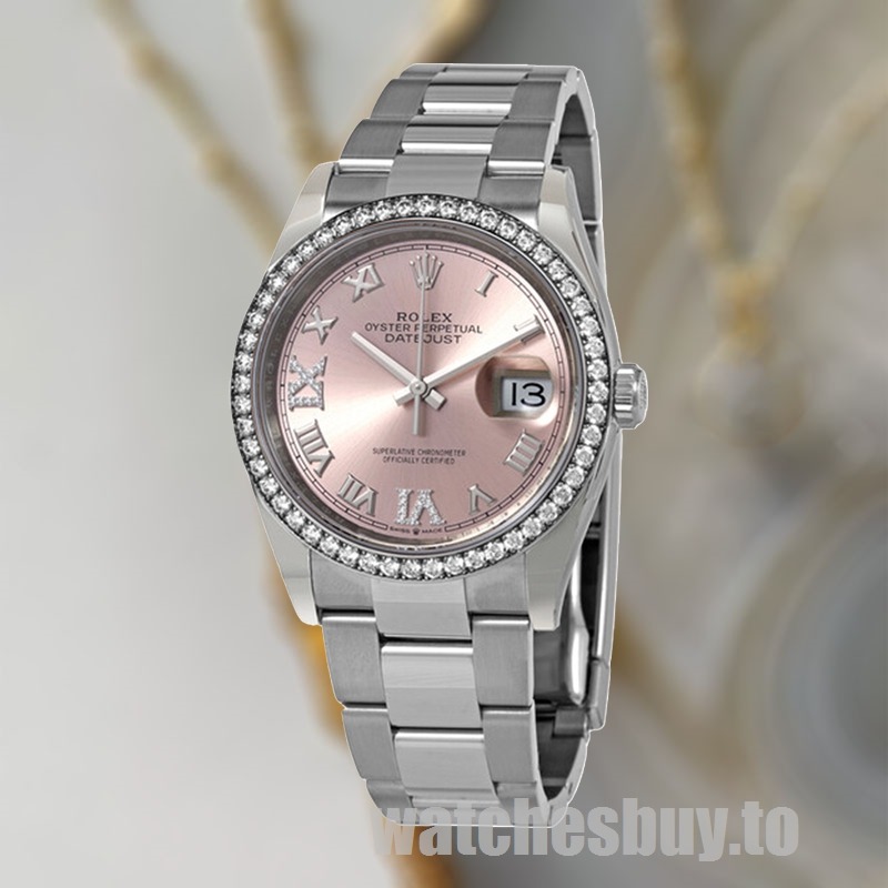 Rolex Datejust Ladies m126284rbr-0024 36mm Silver-tone Watch - Image 2