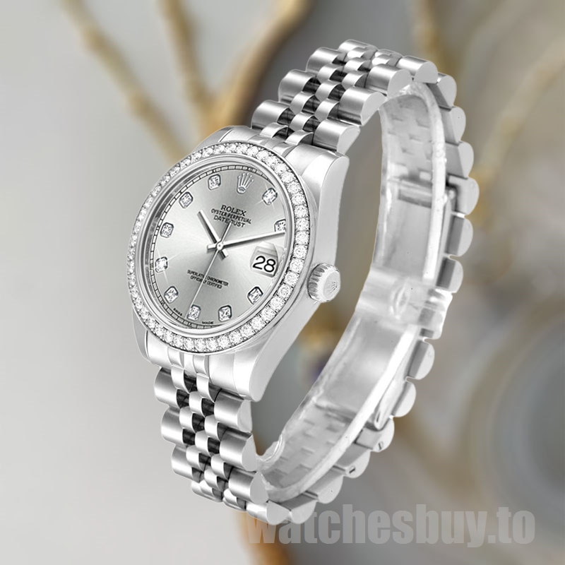 Rolex Datejust 116244 Unisex 36mm Silver-tone - Image 3