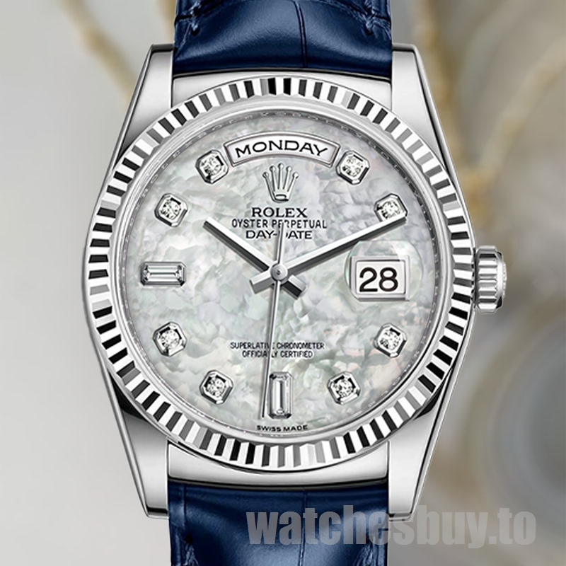 Rolex Day-Date 36mm Men's m118139-0090 Mother of Pearl Dial Automatic