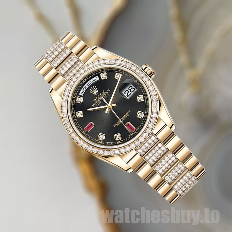 Rolex Day-Date 36mm m118348-0149 Men's Gold-tone President Bracelet - Image 3