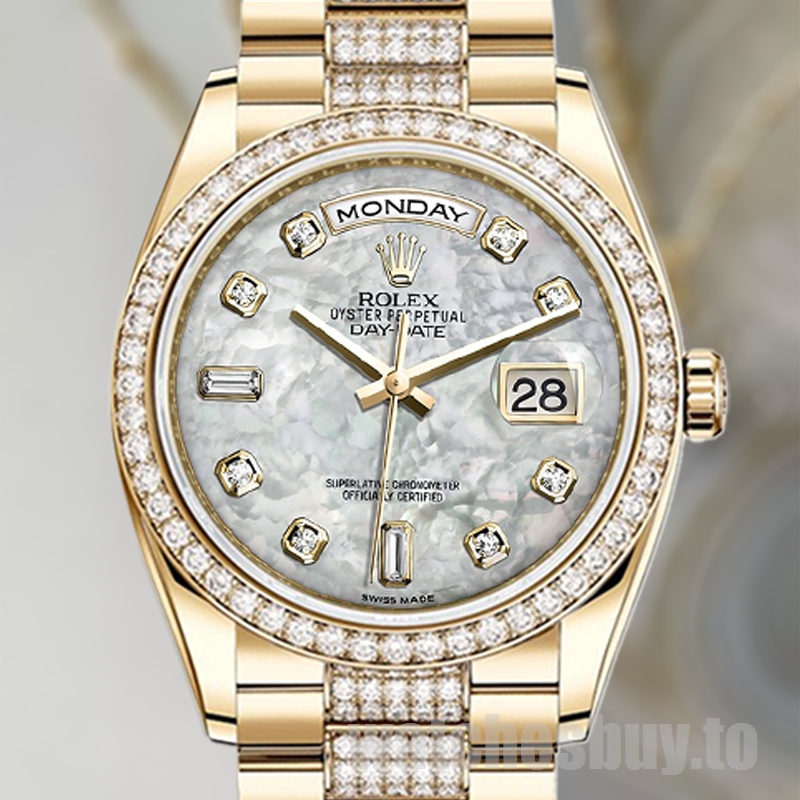 Rolex Day-Date Men's m118348-0061 36mm President Bracelet