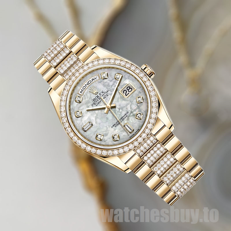 Rolex Day-Date Men's m118348-0061 36mm President Bracelet - Image 3