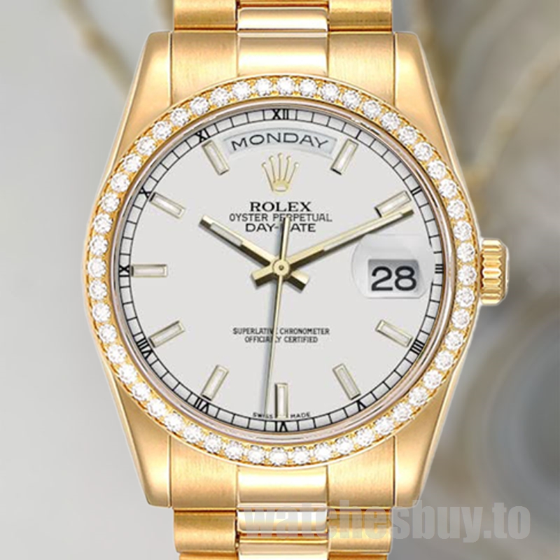 Rolex Day-Date m118348-0098 36mm Men's President Bracelet