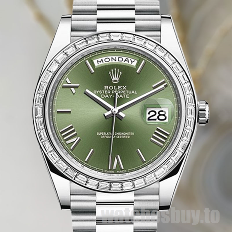 Rolex Day-Date 40mm Men's m228396tbr-0020 Watch