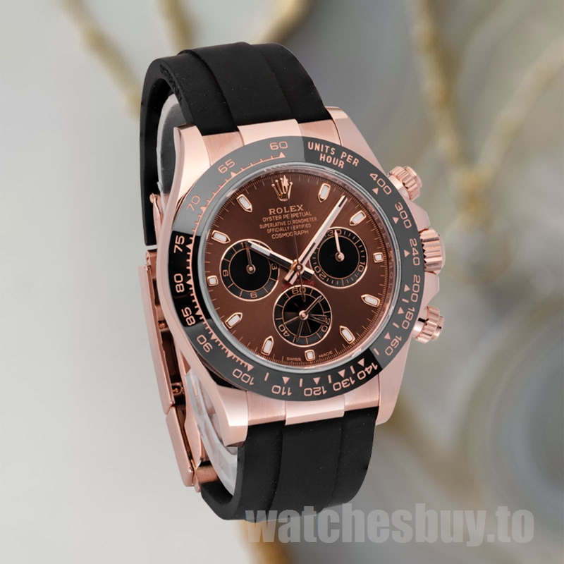 Rolex Daytona Men's 40mm m116515ln-0041 Brown Dial - Image 3