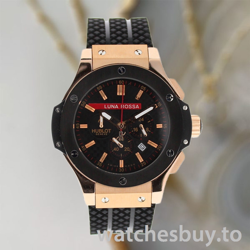 Hublot Big Bang 44mm Men's 301.CM.131.RX.LUN06 Black Dial - Image 3