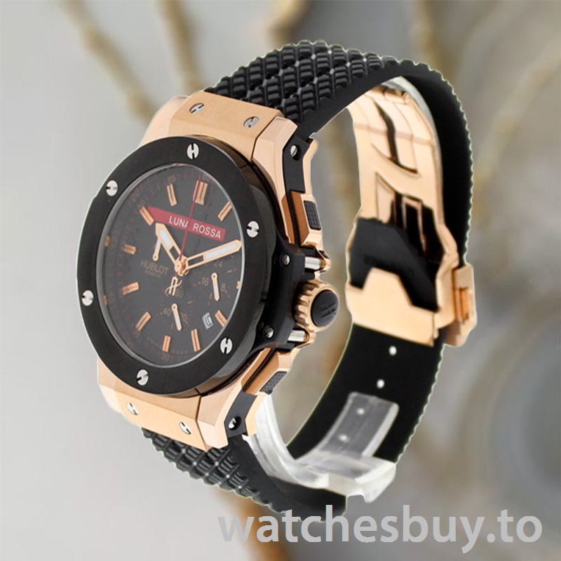 Hublot Big Bang 44mm Men's 301.CM.131.RX.LUN06 Black Dial - Image 4