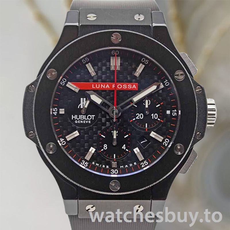 Hublot Big Bang 44mm Men's 301.CM.131.RX.LUN06 Black Dial