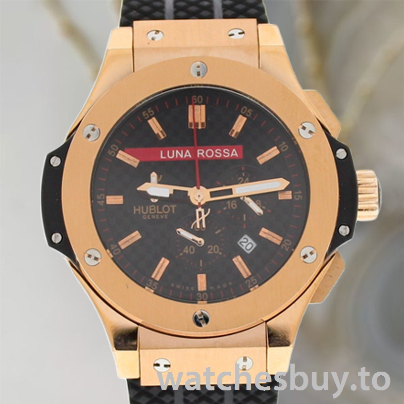 Hublot Big Bang 44mm Men's 301.CM.131.RX.LUN06 Black Dial - Image 6