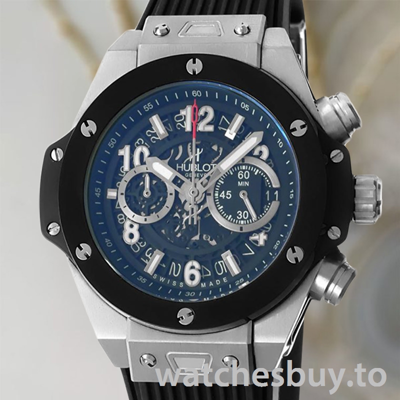 Hublot King Power 441.NM.1171.RX 44mm Men's Silver-tone