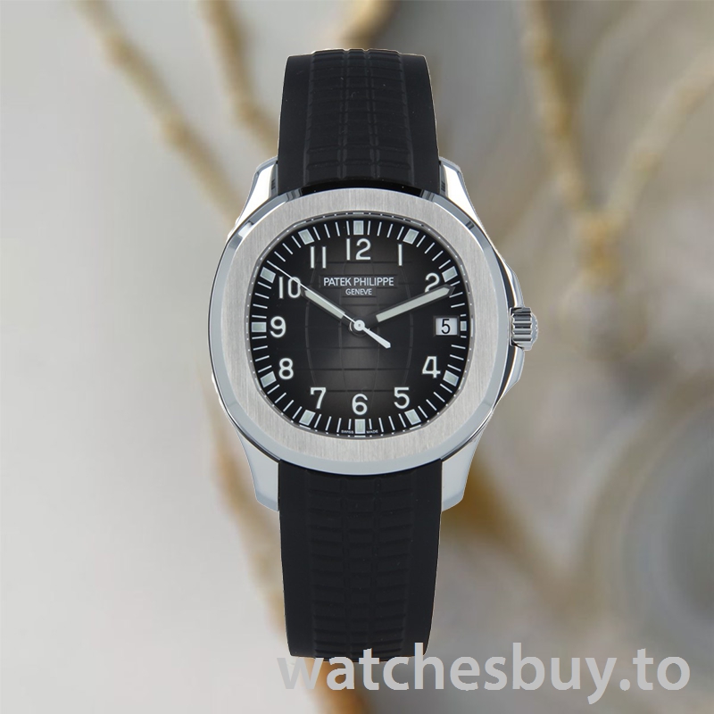 Patek Philippe Aquanaut 40mm 5167A-001 Men's Black Dial Rubber Band - Image 2