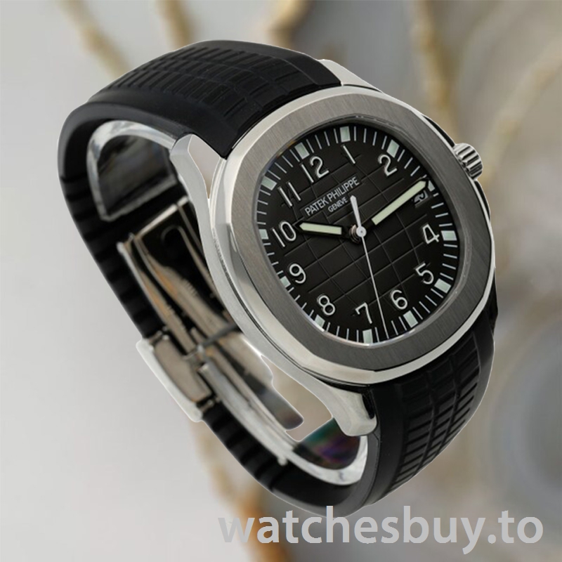 Patek Philippe Aquanaut 40mm 5167A-001 Men's Black Dial Rubber Band - Image 3