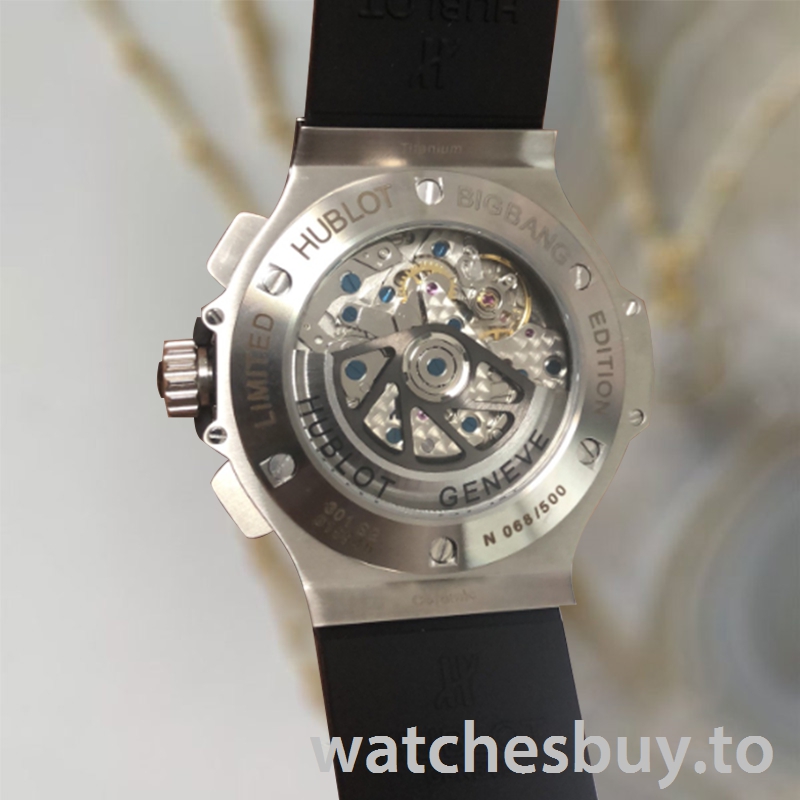 Hublot Big Bang Men 44mm 301.SX.1170.RX Mechanical/Quartz Black Dial - Image 4
