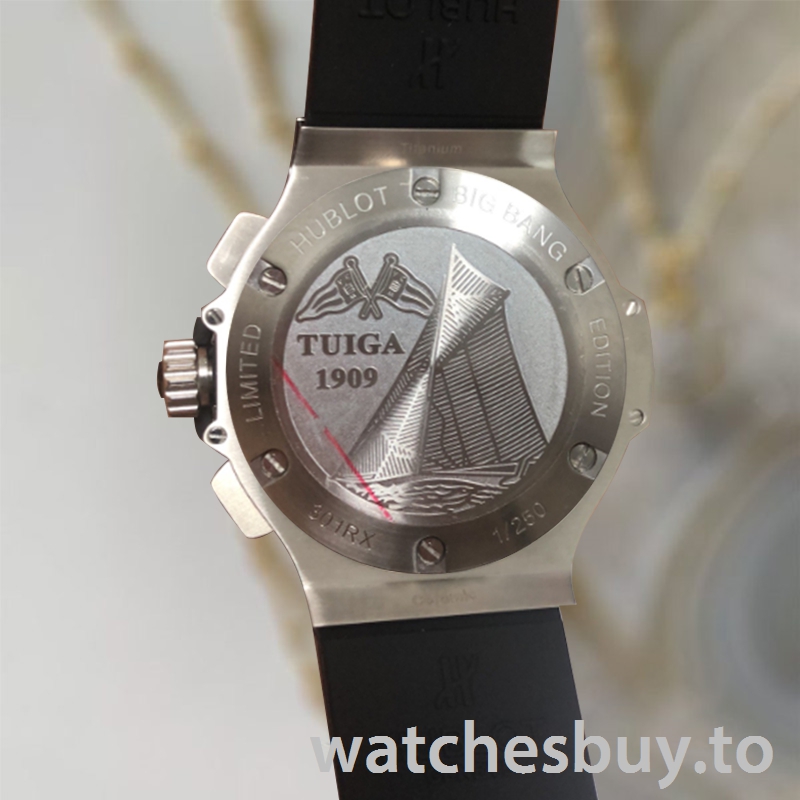 Hublot Big Bang Men 44mm 301.SX.1170.RX Mechanical/Quartz Black Dial - Image 5