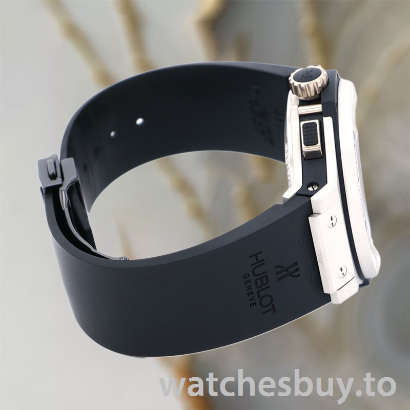 Hublot Big Bang Men 301.TI.450.RX 44mm Rubber Band White Dial - Image 4