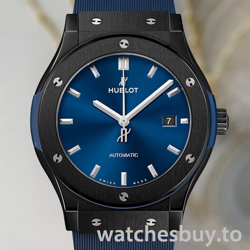 Hublot Classic Fusion Men's 542.CM.7170.RX/511.CM.7170.RX 43mm/42mm/45mm Rubber Band Black-tone
