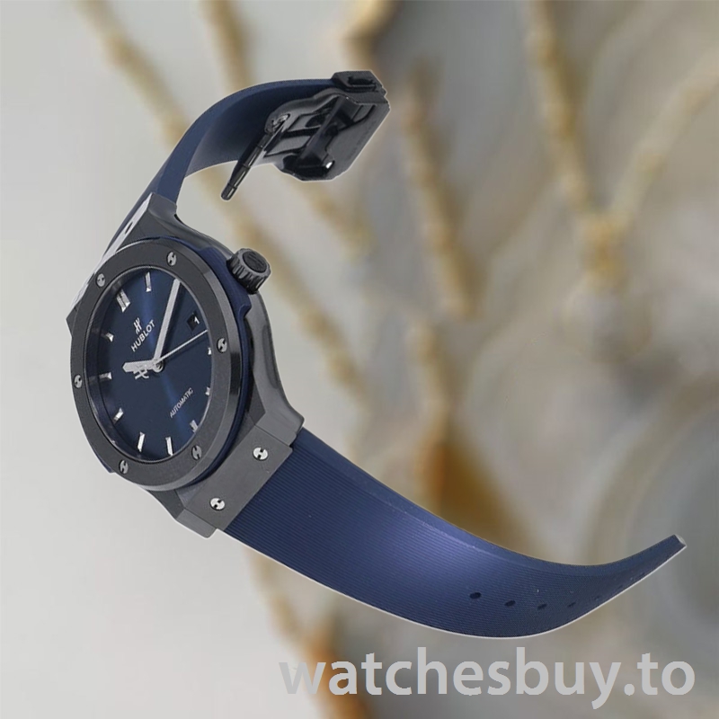 Hublot Classic Fusion Men's 542.CM.7170.RX/511.CM.7170.RX 43mm/42mm/45mm Rubber Band Black-tone - Image 3