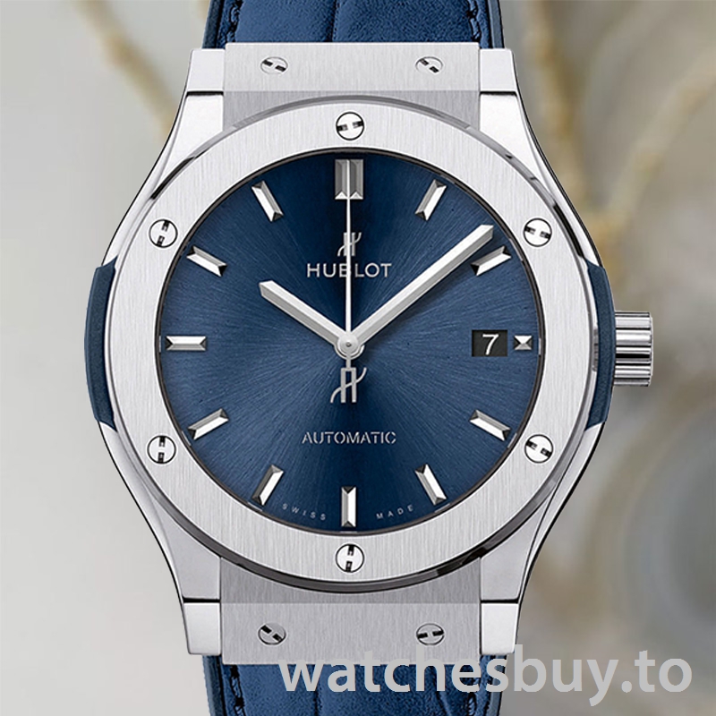 Hublot Classic Fusion 43mm/42mm/45mm Men's 511.NX.7170.LR/542.NX.7170.LR Blue Dial