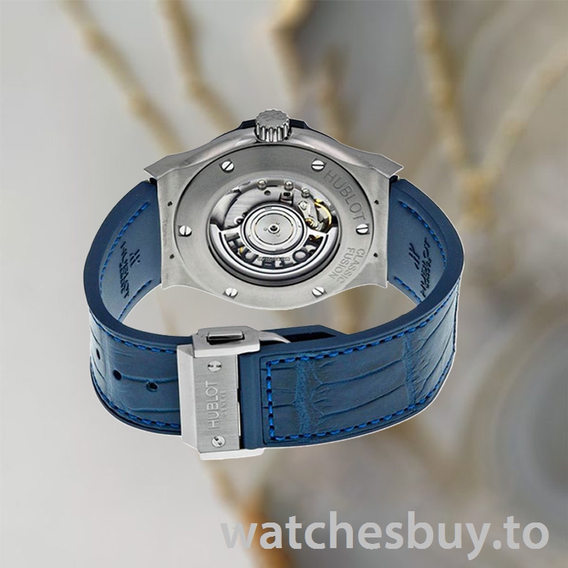 Hublot Classic Fusion 43mm/42mm/45mm Men's 511.NX.7170.LR/542.NX.7170.LR Blue Dial - Image 4