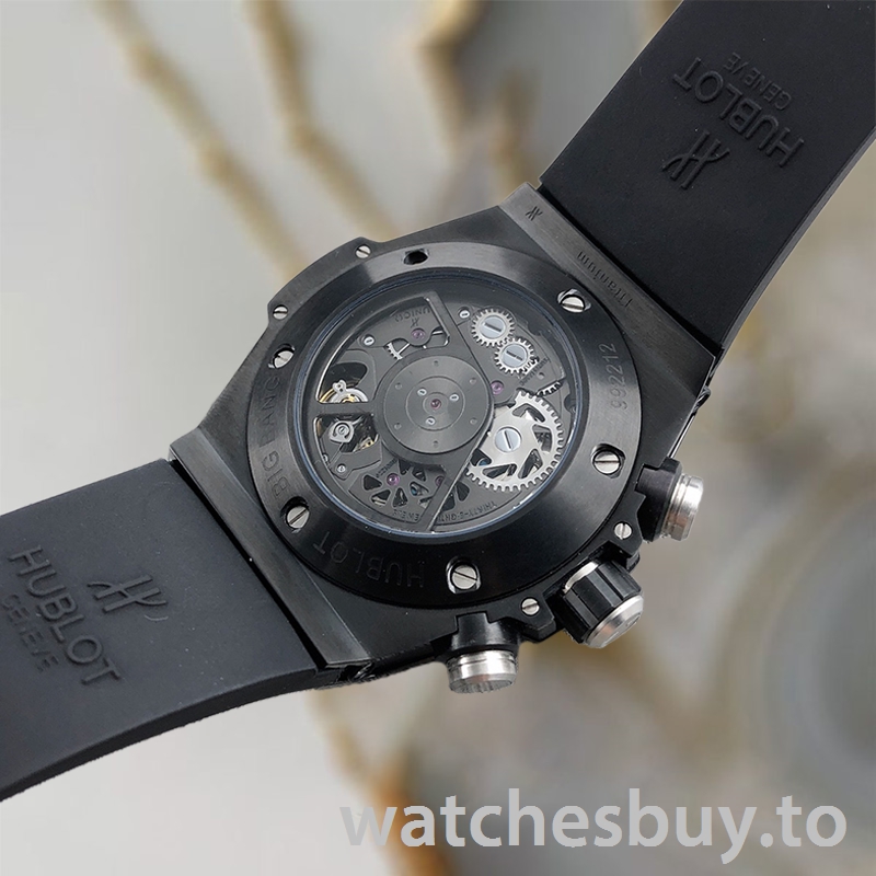 Hublot Big Bang Men 411.CI.1170.RX 44mm Rubber Band Skeleton Dial - Image 4