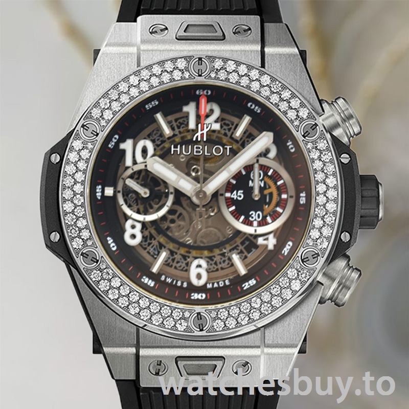Hublot Big Bang Men 411.NX.1170.RX.1104 44mm Automatic Silver-tone