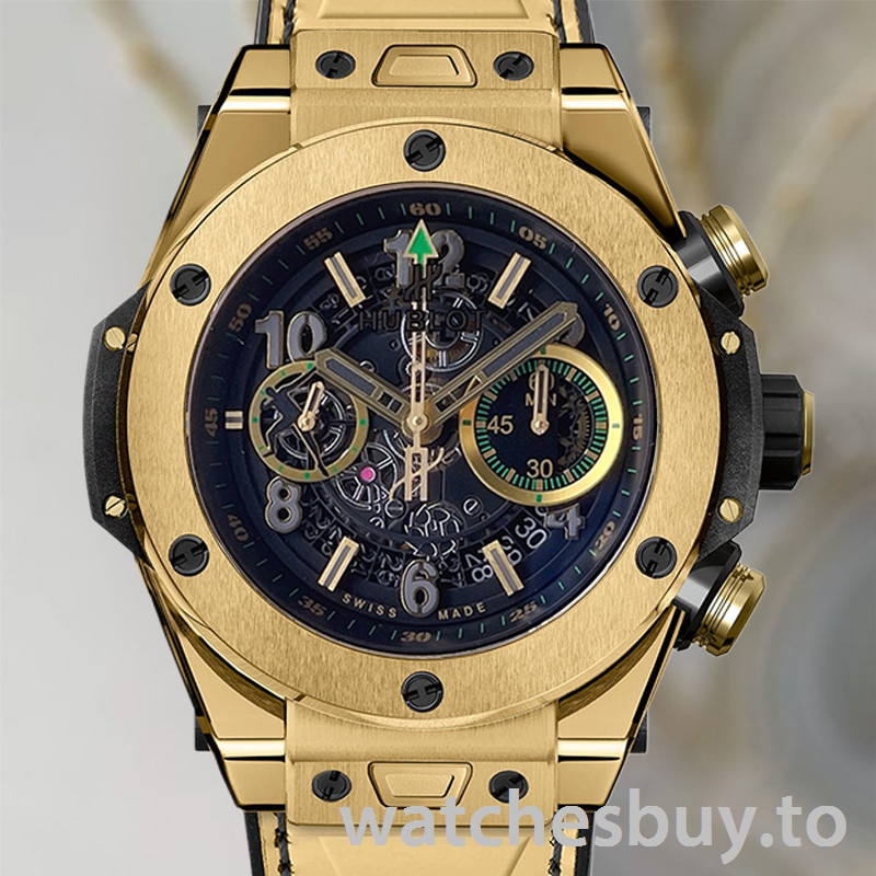 Hublot Big Bang 44mm 411.VX.1189.VR.USB16 Men Leather Strap