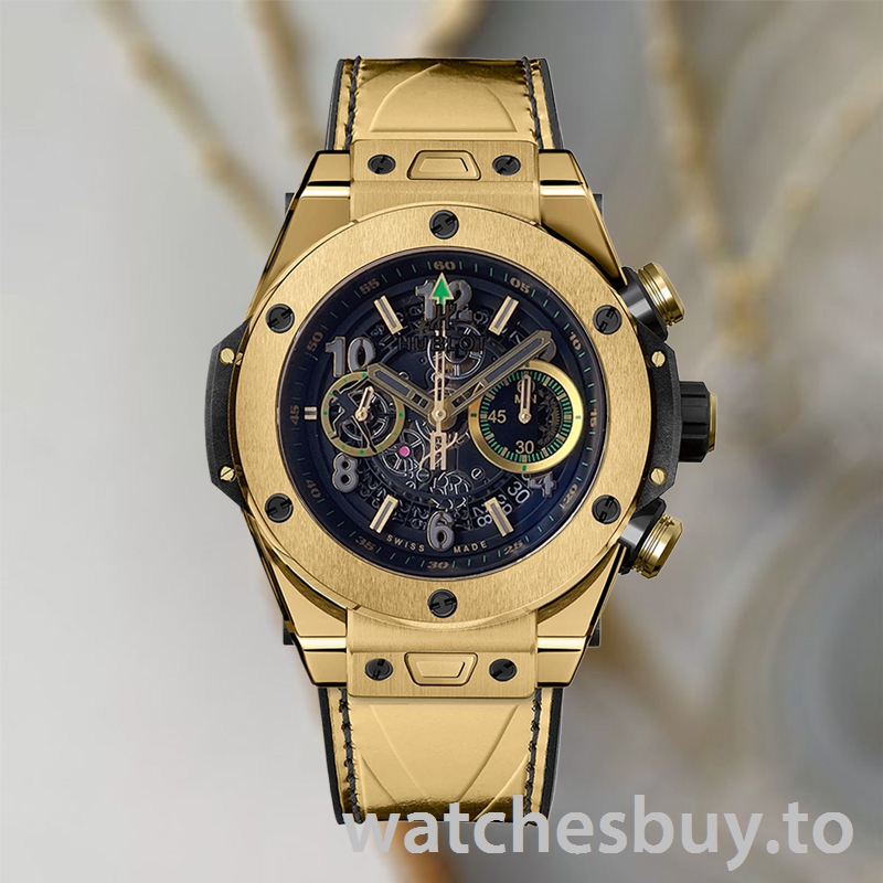 Hublot Big Bang 44mm 411.VX.1189.VR.USB16 Men Leather Strap - Image 2