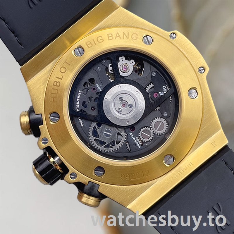Hublot Big Bang 44mm 411.VX.1189.VR.USB16 Men Leather Strap - Image 4