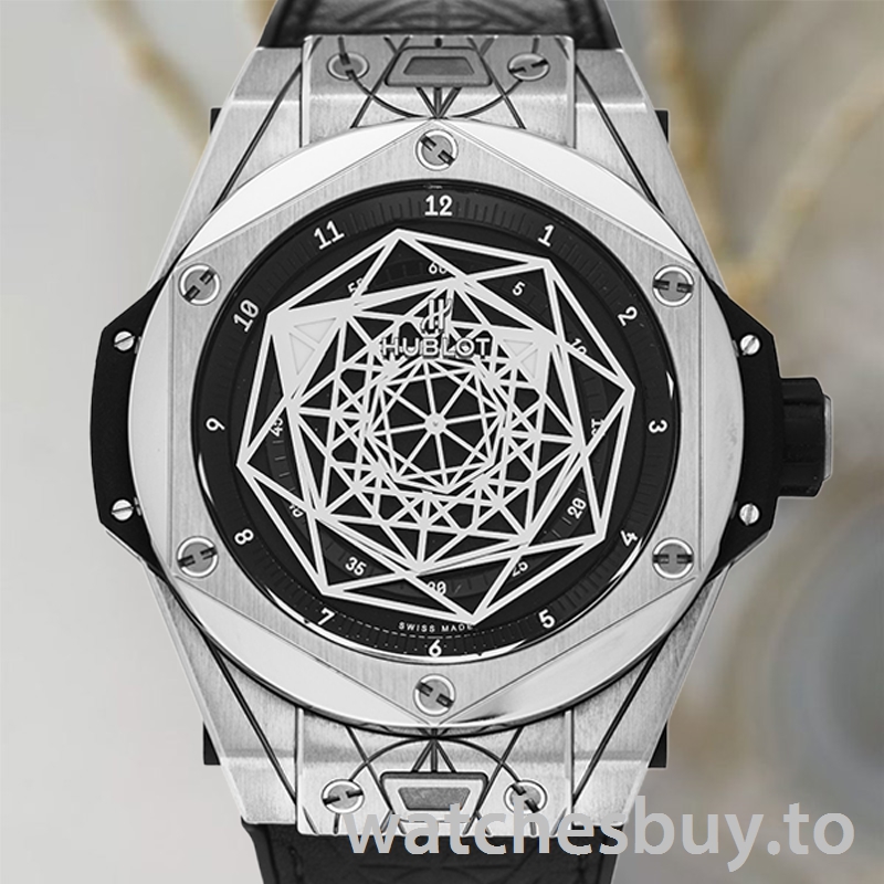 Hublot Big Bang Men 44mm 415.NX.1112.VR.MXM16 Black Dial Silver-tone