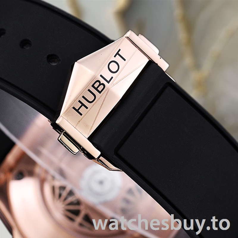Hublot Big Bang 44mm Men 418.OX.1108.RX.MXM19 Rubber Band Rose Gold-tone - Image 4