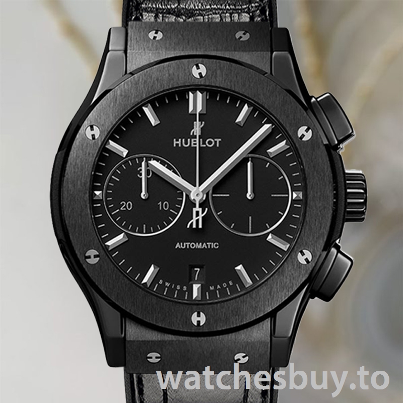 Hublot Classic Fusion 44mm Men 521.CM.1171.RX-001 Leather Strap