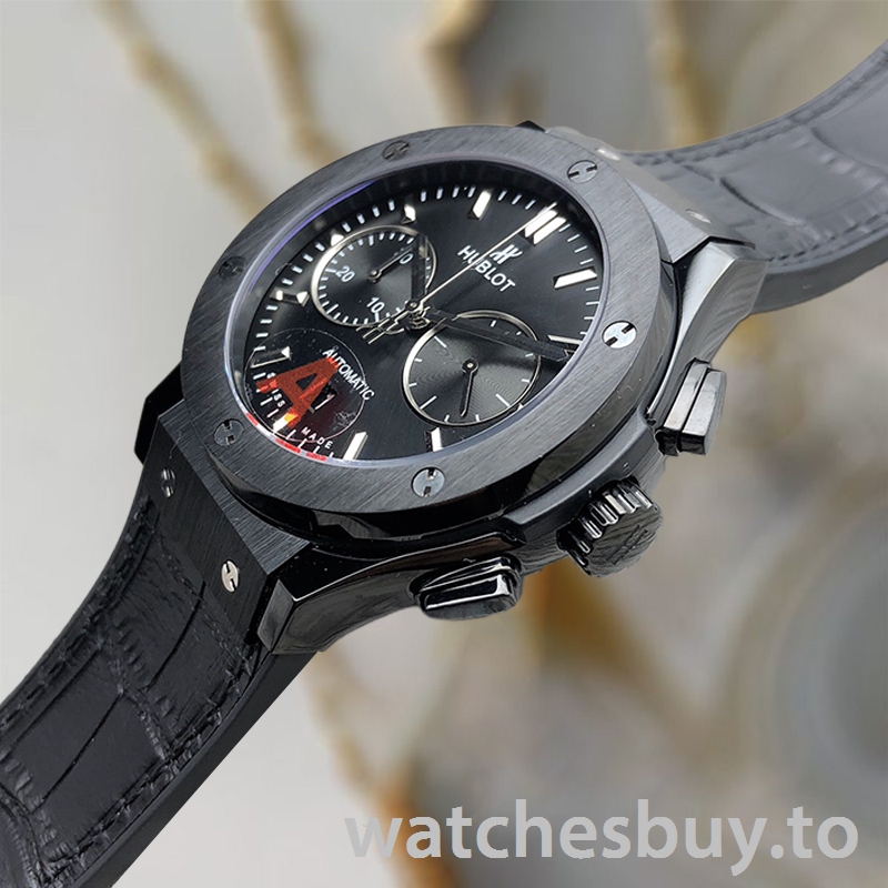 Hublot Classic Fusion 44mm Men 521.CM.1171.RX-001 Leather Strap - Image 3