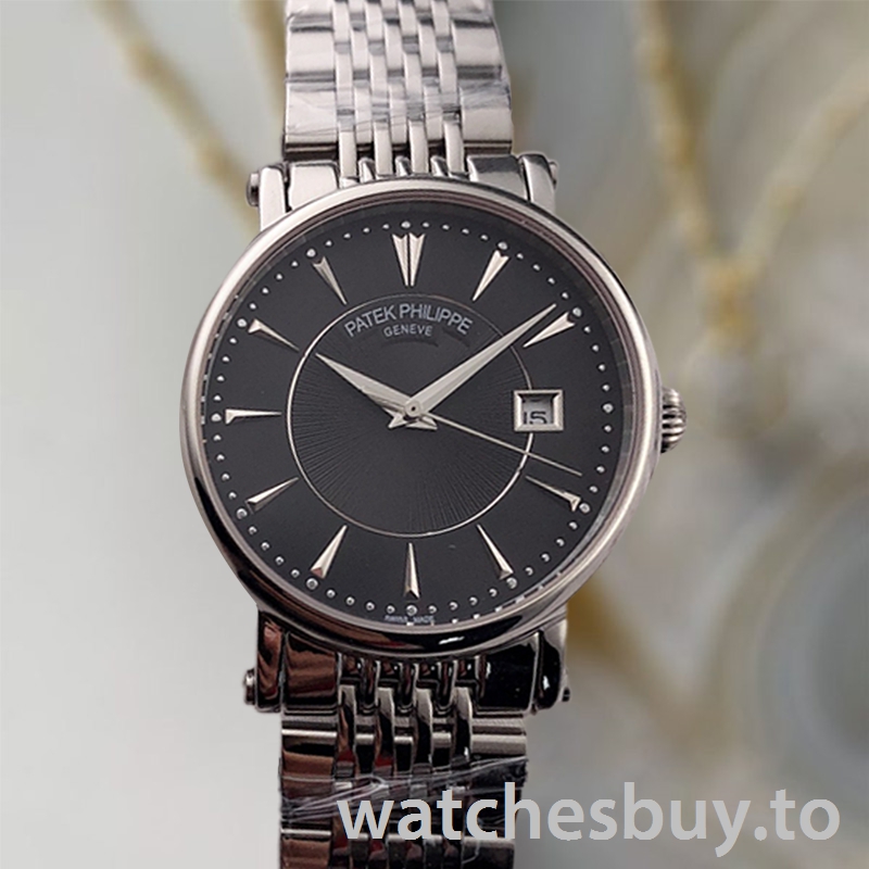 Patek Philippe Calatrava 40mm CalatravaBKSB015 Men's Silver-tone - Image 2
