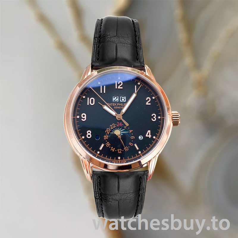 Patek Philippe Grand Complications GrandBKAL019 40mm Men's Black Dial Rose Gold-tone - Image 2