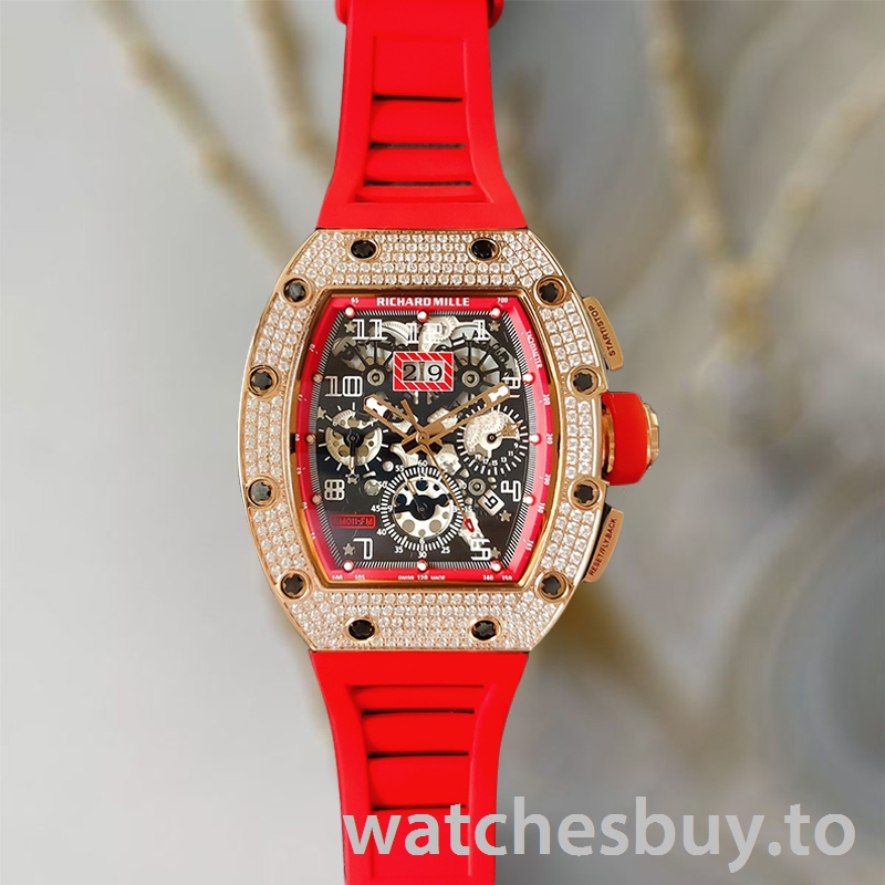 Richard Mille RM011 Around 45mm RM011-022 Men Rose Gold-tone - Image 2
