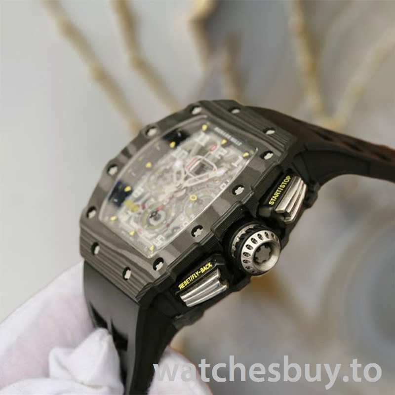Richard Mille RM11-03 Men RM11-03-002 Around 50*40mm Rubber Band Titanium - Image 3