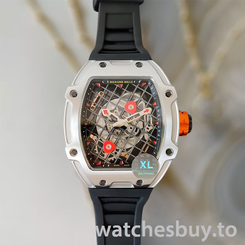 Richard Mille RM27-04 RM27-04-008 Men Around 38*48mm Transparent Dial Stainless Steel - Image 2