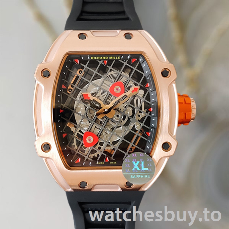 Richard Mille RM27-04 Men RM27-04-012 Around 38*48mm Rubber Band Mechanical