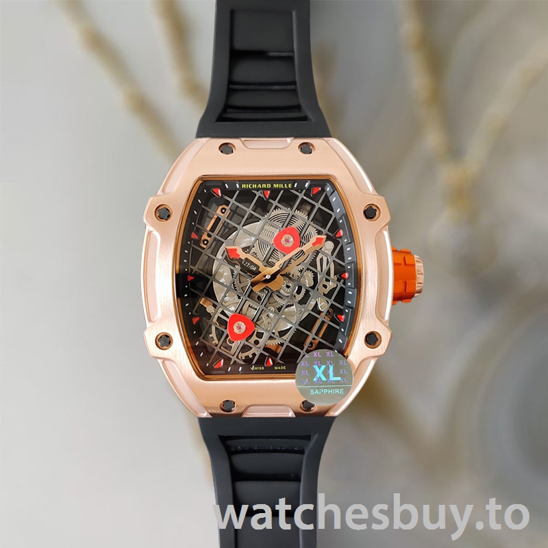 Richard Mille RM27-04 Men RM27-04-012 Around 38*48mm Rubber Band Mechanical - Image 2