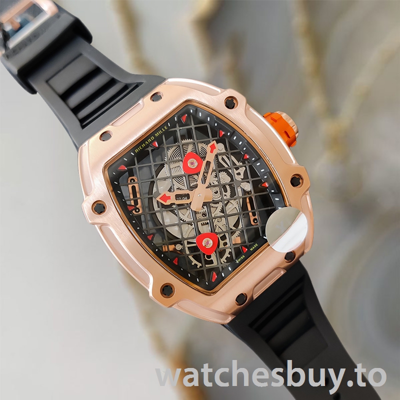 Richard Mille RM27-04 Men RM27-04-012 Around 38*48mm Rubber Band Mechanical - Image 3