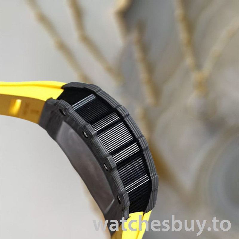 Richard Mille RM35-02 Men RM35-02-004 Around 50*42mm Transparent Dial Rubber Band - Image 3