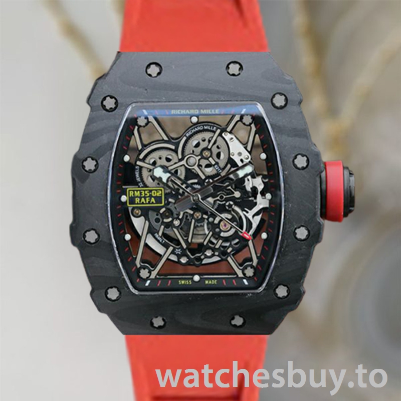 Richard Mille RM35-02 Around 50*42mm Men RM35-02-005 Transparent Dial