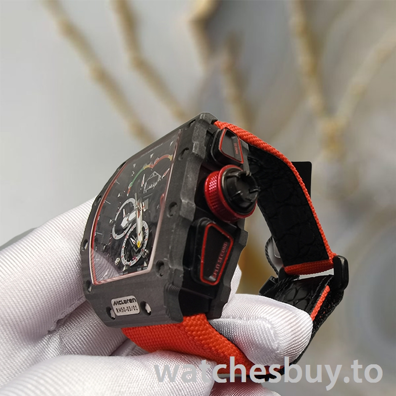 Richard Mille RM50-03 Men RM50-03-001 Around 50*44.5mm Transparent Dial Titanium - Image 3