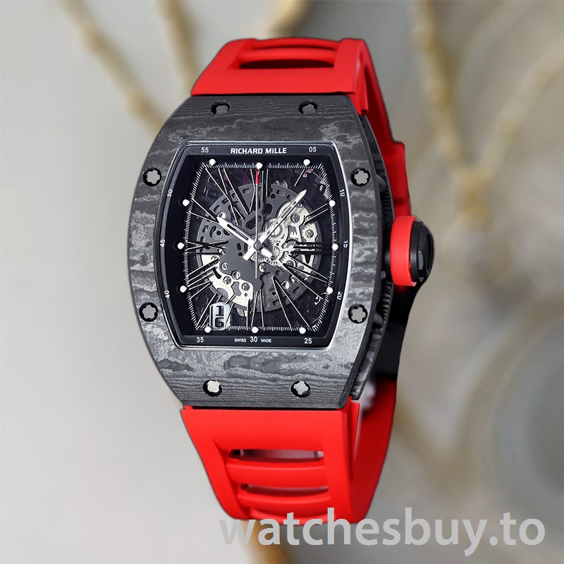 Richard Mille RM 010 50*42mm RM 010-012 Men Transparent Dial - Image 2