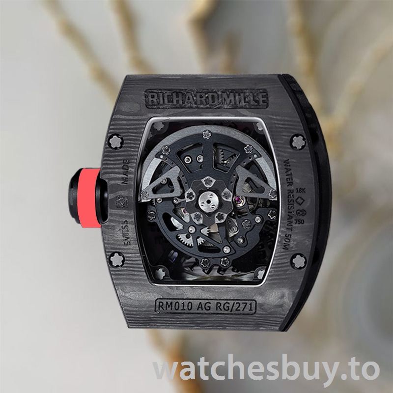 Richard Mille RM 010 50*42mm RM 010-012 Men Transparent Dial - Image 3