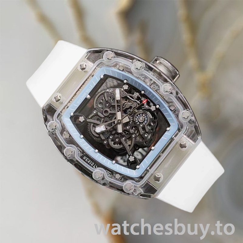 Richard Mille RM055 RM055 Men Around 50*40mm Rubber Band - Image 3